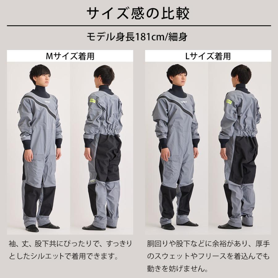 HANT（ハント） マルチドライスーツ ソックスタイプ 小用ジッパー付き