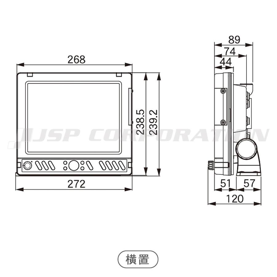HONDEX ホンデックス HE-731S GPSアンテナ外付仕様 10.4型 GPS HONDEX ホンデックス HE-731S GPSアンテナ外付仕様 10.4型 GPS