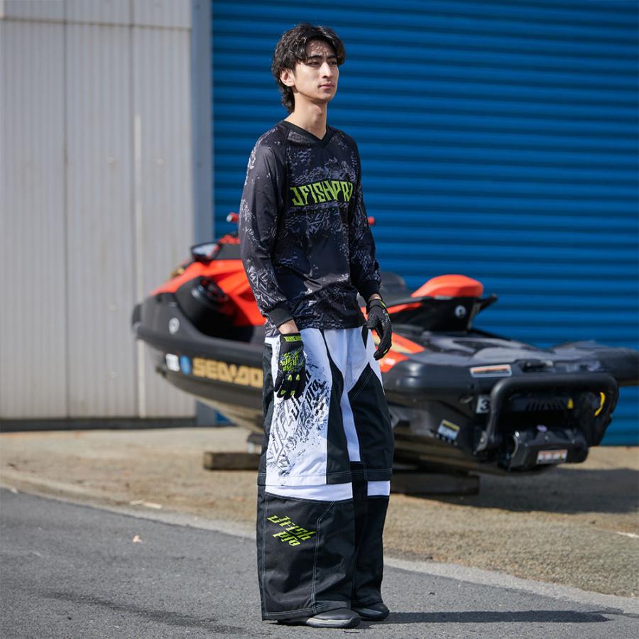 J-FISH（ジェイフィッシュ） ラッシュガード メンズ 長袖 エクストリームライダーシャツ マリンスポーツ 海 プール : ネオネットマリン ...