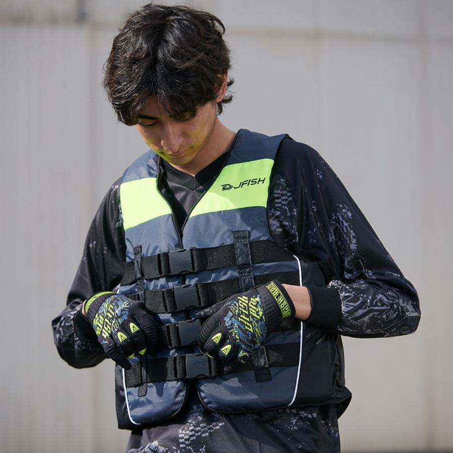 J-FISH フィッシングライフジャケットセット　ジェットスキー エボリューション ライフベスト J-FISH(ジェイフィッシュ)｜ネオネット