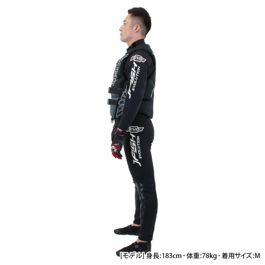 ライフジャケット ジェットスキー PRO オベスト ライフベスト J-FISH ジェイフィッシュ メンズ レディース 大人用 ネオプレーン 小型特殊(PWC)船舶検査対応の画像