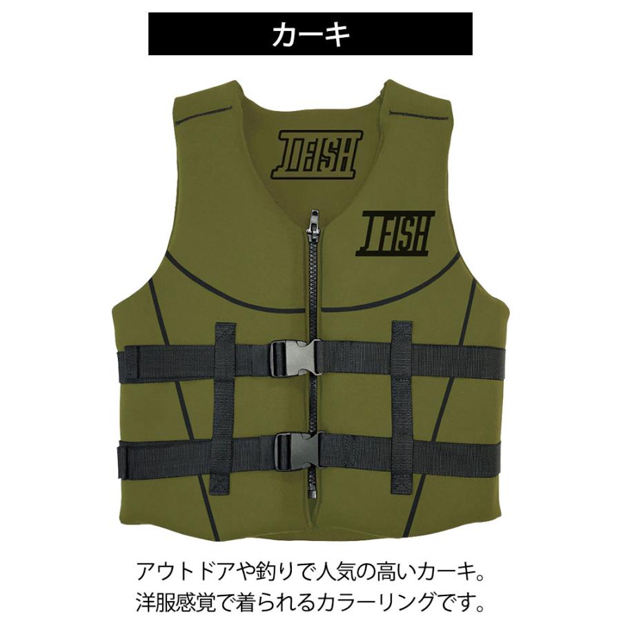 J-FISH 大人用 男女兼用 ネオプレン素材 ライフジャケット J-FISH 大人用 男女兼用 ネオプレン素材 ライフジャケット