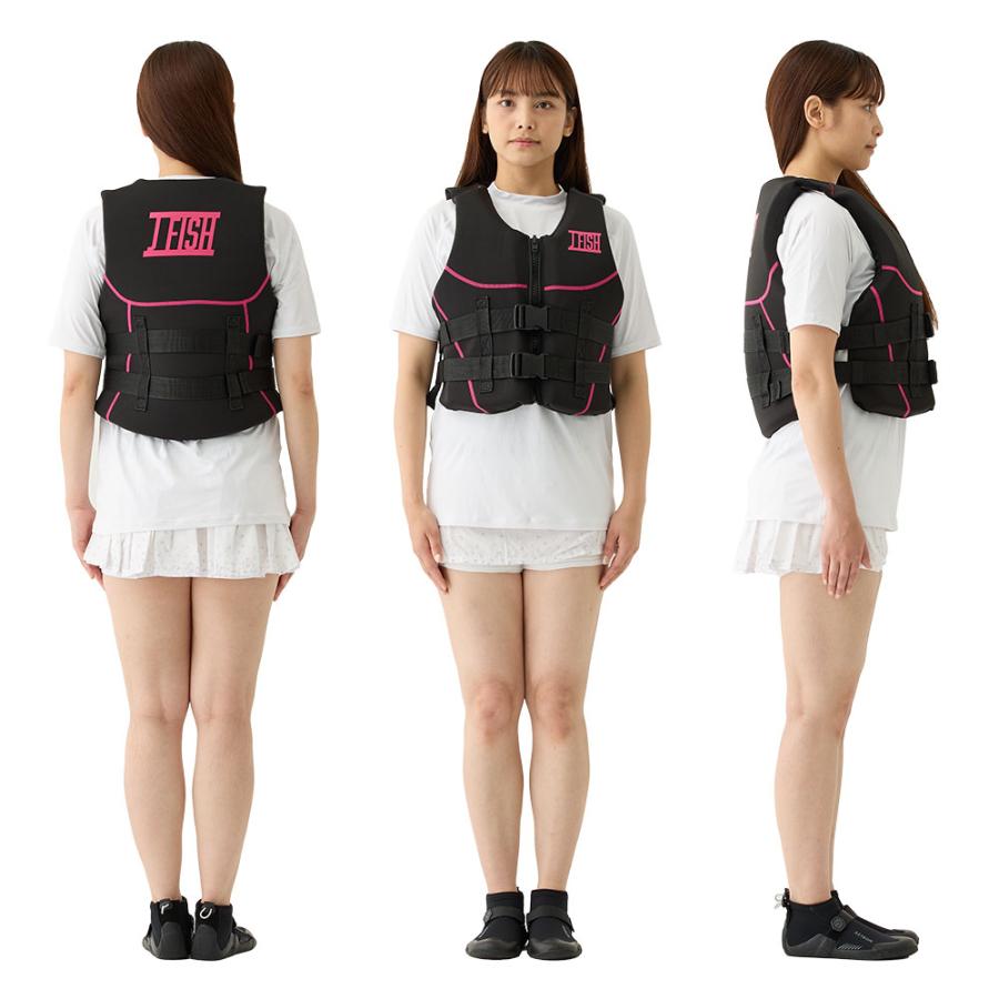 J-FISH 大人用 男女兼用 ネオプレン素材 ライフジャケット J-FISH 大人用 男女兼用 ネオプレン素材 ライフジャケット