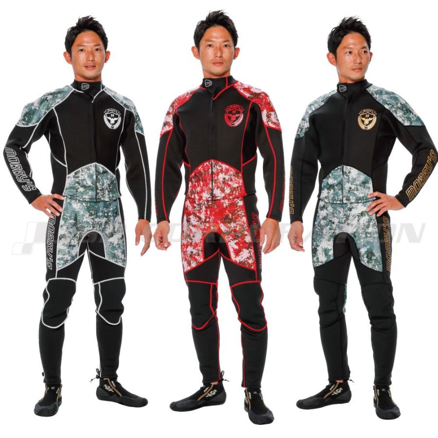 ウェットスーツ 2mm 2ピース メンズ コンバット 2ピース ウエットスーツ MOBBY’S / モビーズ ジェットスキー 水上バイク