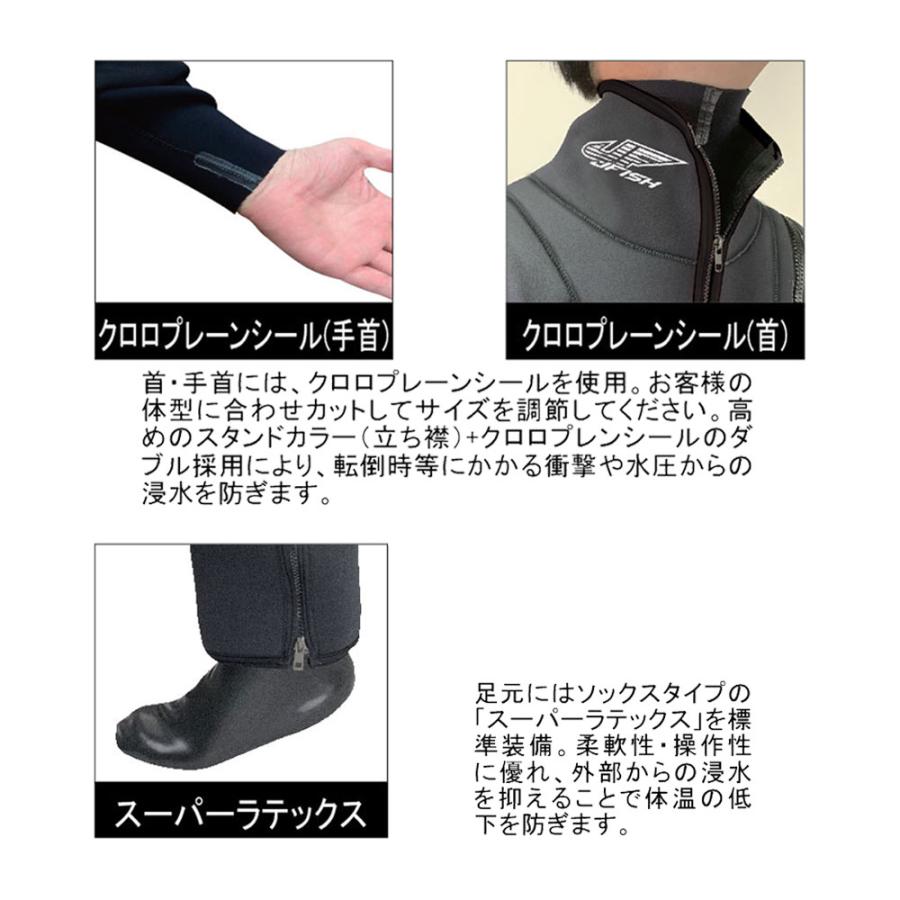 J-FISH（ジェイフィッシュ） メンズ/ウィメンズ ウェットドライスーツ