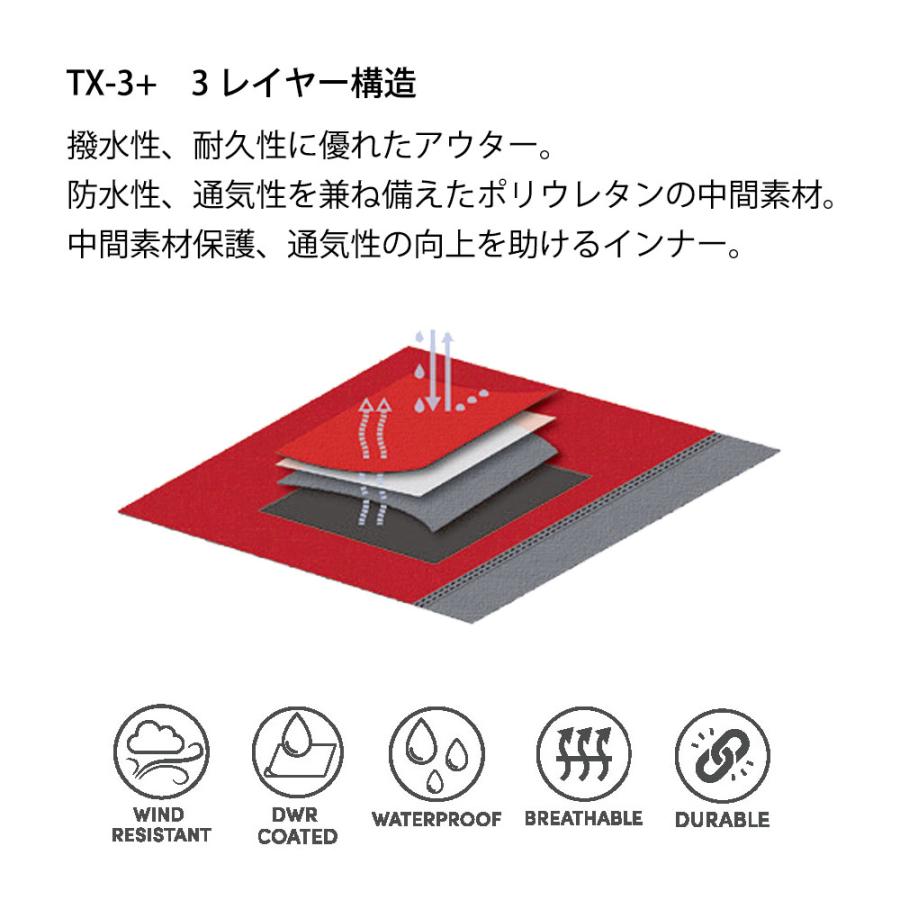 TYPHOON(タイフーン) TYPHOON オフショアジャケット TX-3＋ レッドの画像