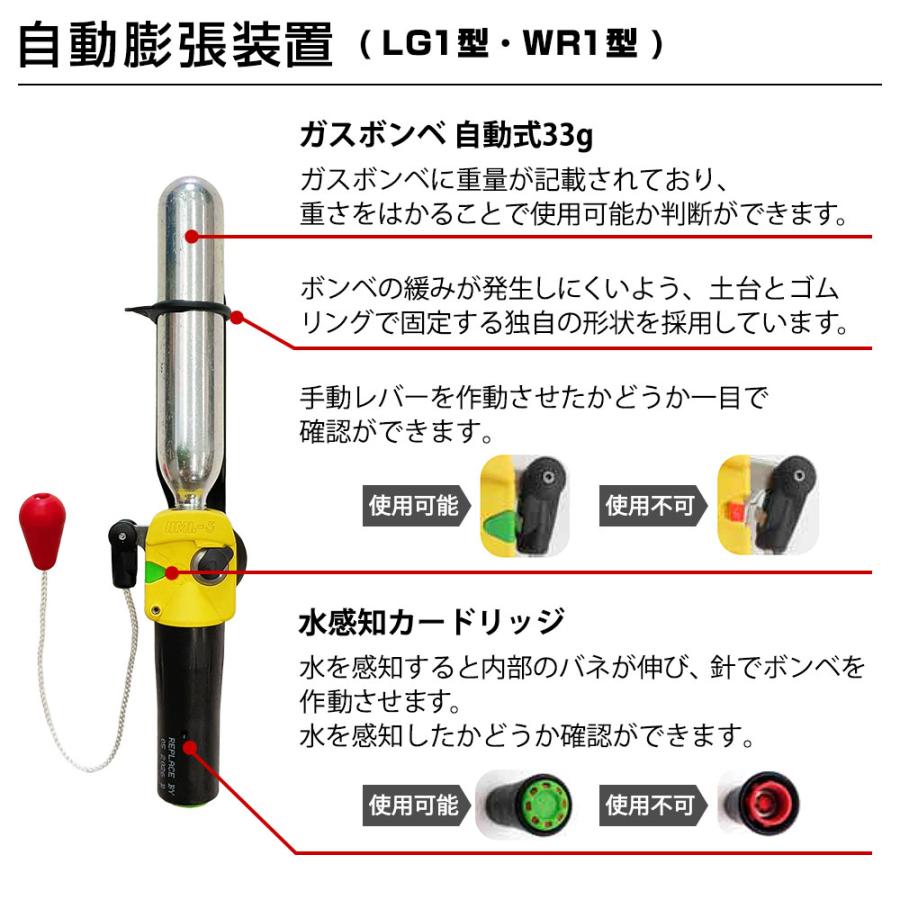 ライフジャケット 桜マーク タイプA 自動膨張式 首掛け型 ライフジャケット 桜マーク タイプA 自動膨張式 首掛け型