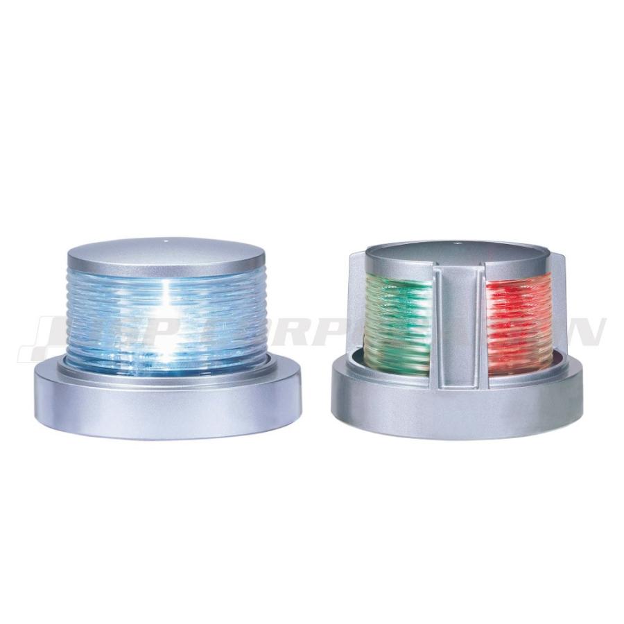 小糸製作所 航海灯 LED 第二種 白灯 & 両色灯 2個セット 小型 小糸製作所 航海灯 LED 第二種 白灯 & 両色灯 2個セット 小型
