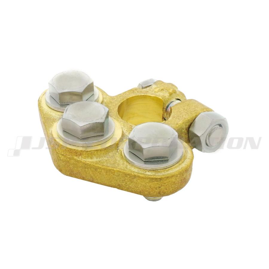 マルチ型バッテリーターミナル 大ポール・Dタイプ端子 ステンレスボルト仕様 GRPOM1942ネオネットマリンYahoo!店 通販