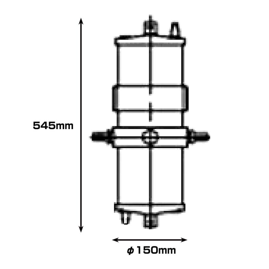UNIKAS(ユニカス) ディーゼルエンジン用燃料油フィルター UF-80 UNIKAS(ユニカス) ディーゼルエンジン用燃料油フィルター UF-80