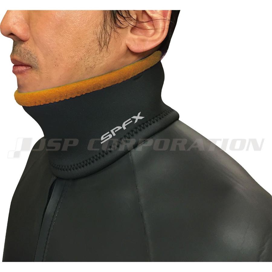 ウェットスーツ ドライスーツ の防水対策 / ネックベルト 水の浸入を防ぐネックウォーマー ネオプレン素材 ウェットスーツ生地 GRP