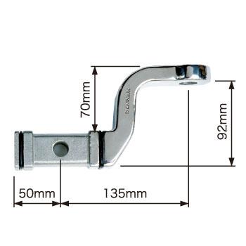 美品 サントレックス 50角ヒッチメンバー レシーバー ボールマウント ヒッチ 美品 サントレックス 50角ヒッチメンバー レシーバー ボール