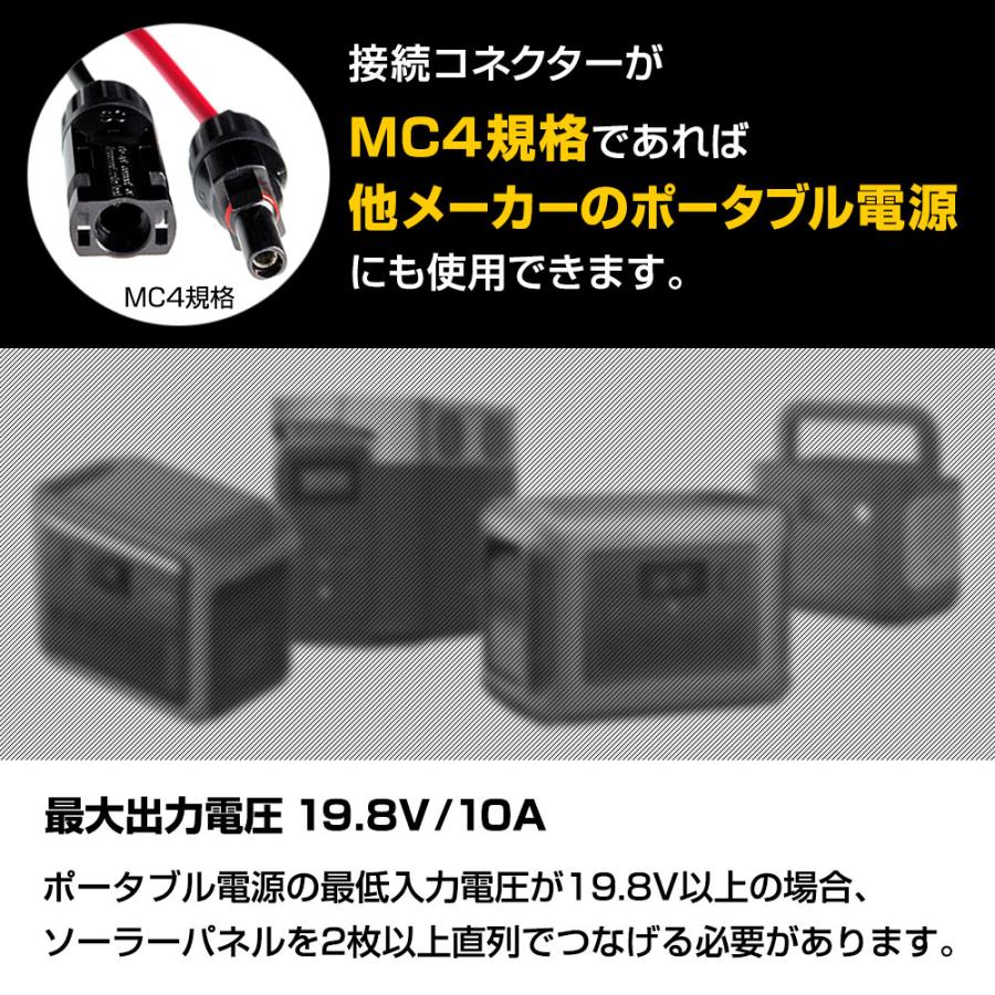 HANT（ハント） HANTソーラーパネル 200W 折り畳み 防災 停電