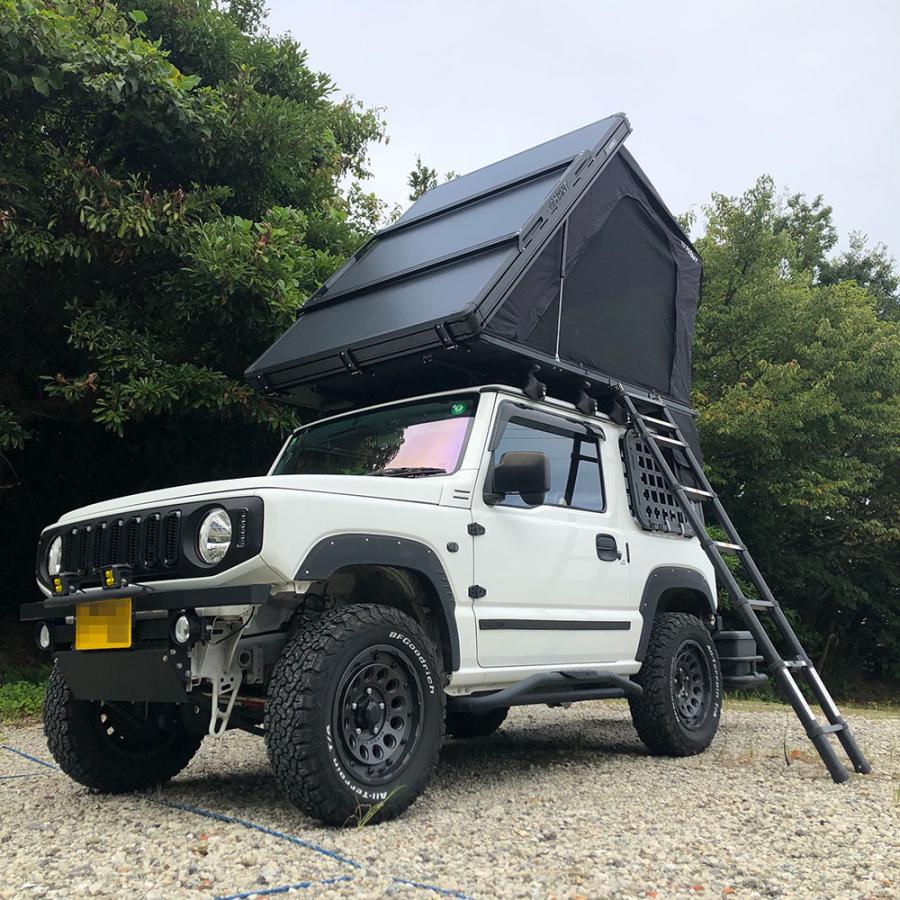 HANT（ハント） ルーフラック2本セット ルーフテントリヤオープン 