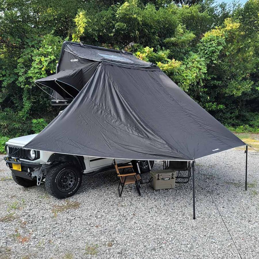 HANT(アウトドア) カーサイドオーニング タープ テント ルーフテント