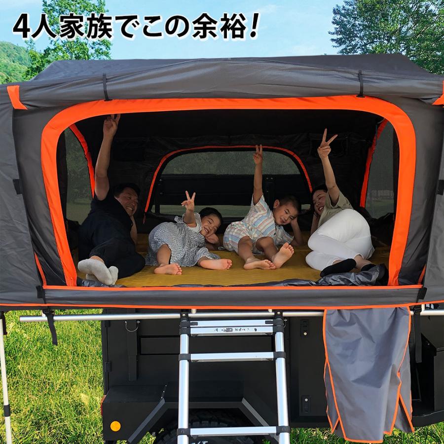 ルーフテント電動ルーフトップテント未使用引取り限定