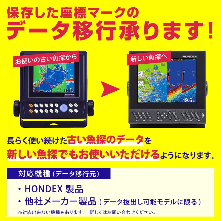 ホンデックス 魚探 PS-800GPII TD-25振動子 8.4型 カラー液晶 GPS アンテナ内蔵 600W 50/200kHz 魚群探知機_2