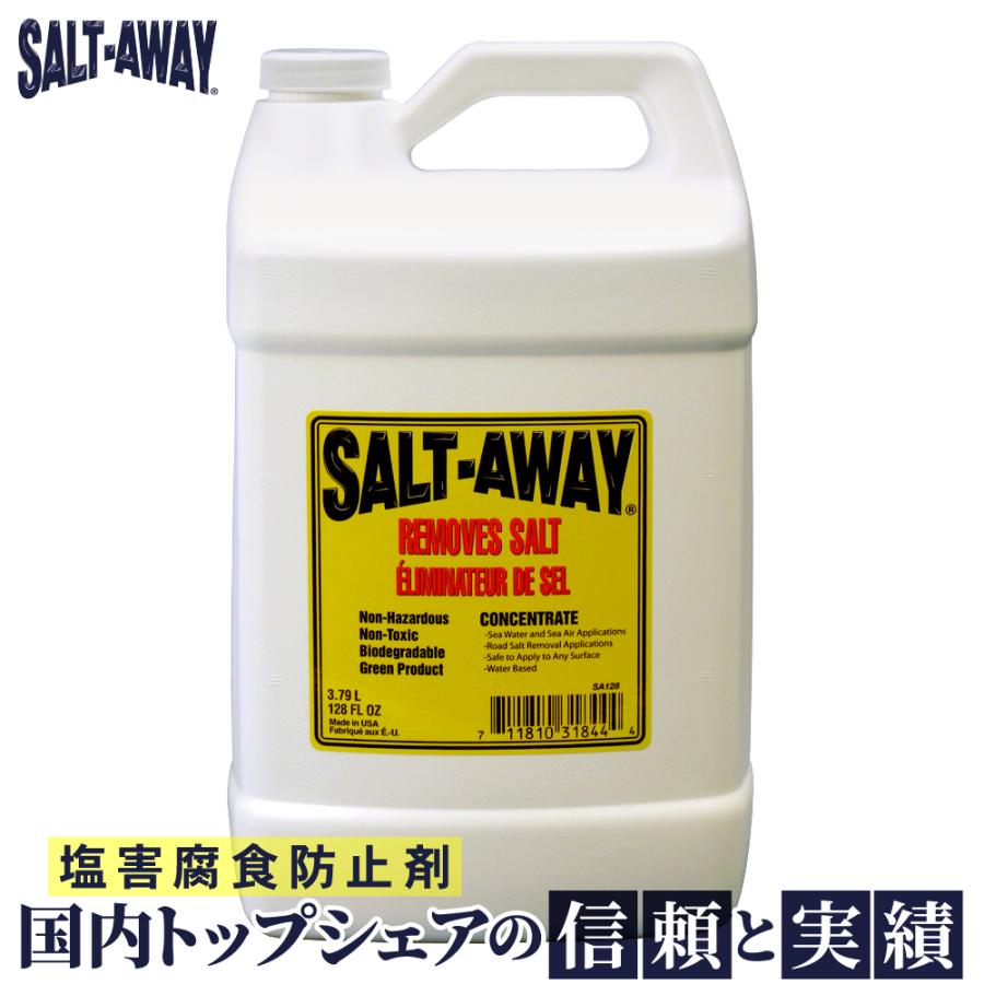SALT-AWAY（ソルトアウェイ） 原液 3784ml 塩害腐食防止剤 錆防止 錆び