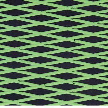 ブランド登録なし - HYDRO-TURF(ハイドロターフ) ツートン汎用トラクションマット（磁気テープ付き添い人） 切り捨てる時刻表 BLACK/LIME GREEN プレジャーボート、ヨット-水上オートバイ機材、備品