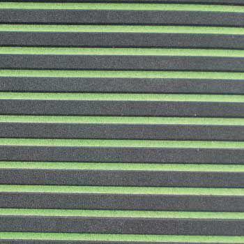 ブランド登録なし - HYDRO-TURF(ハイドロターフ) ツートン汎用トラクションマット（磁気テープ付き添い人） カットグルーヴ BLACK/LIME GREEN プレジャーボート、ヨット-水上オートバイ機材、備品-アウトドア、釣り、旅行用品