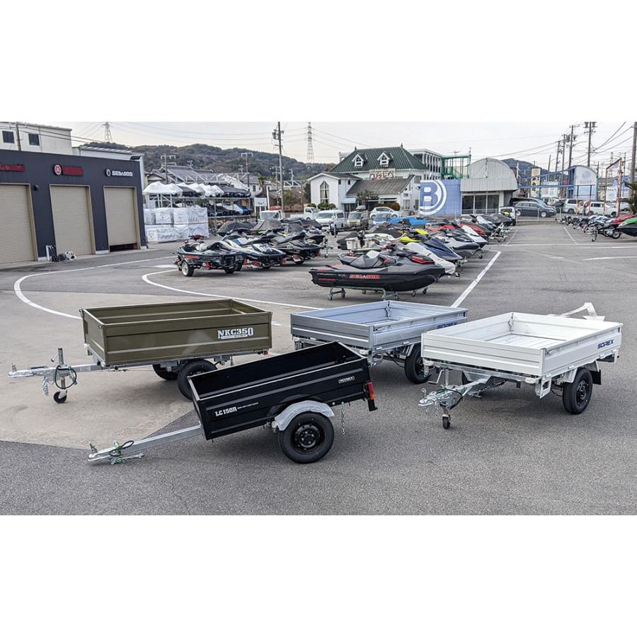 SOREX ソレックス カーゴトレーラー KC350 最大積載量：350kg カーキ｜neonet｜05