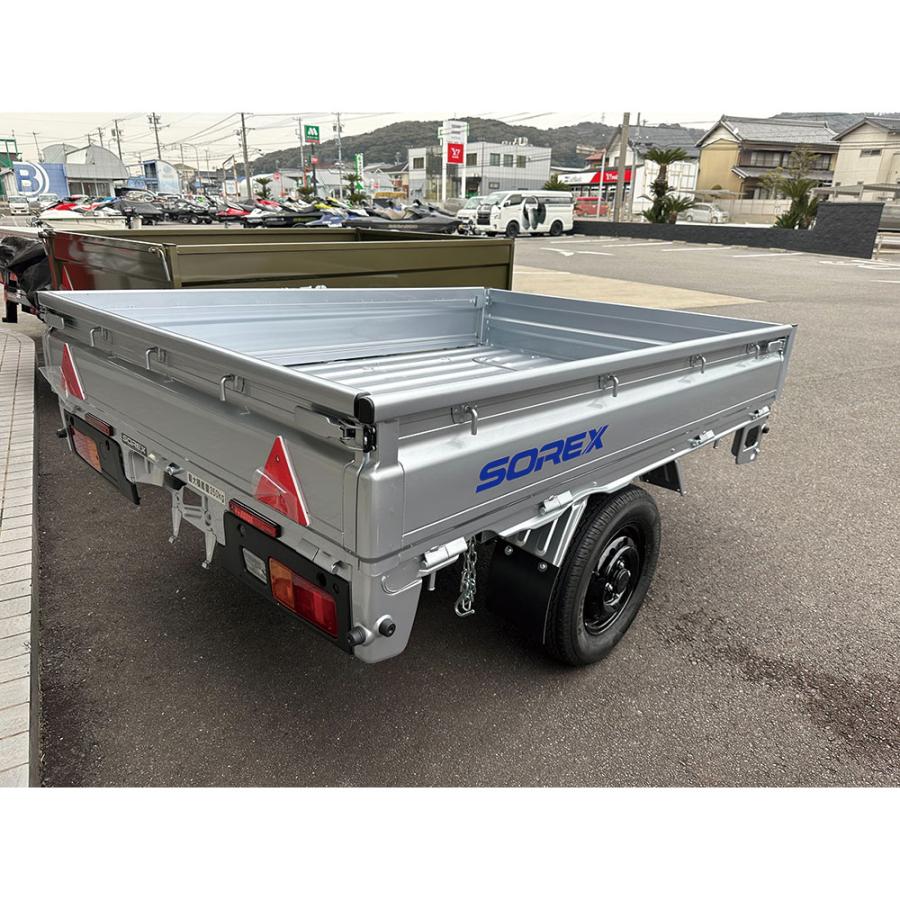 SOREX ソレックス カーゴトレーラー KC350 最大積載量：350kg シルバー