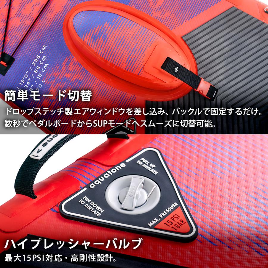AQUA TONE(アクアトーン) FUTURE フューチャー PEDAL SUP  (ペダルサップ) メタルカヤックシート ペダルドライブシステム付き 13'0" | ブランド登録なし | 07