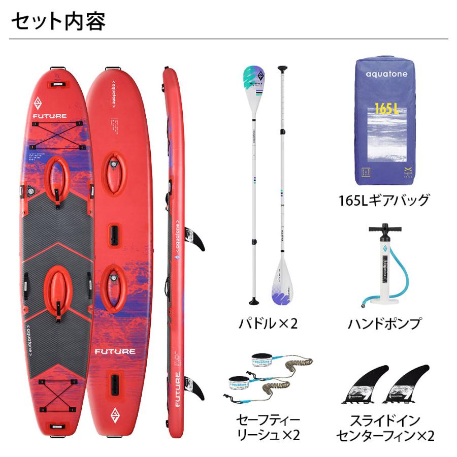 AQUA TONE(アクアトーン) FUTURE フューチャー PEDAL SUP  (ペダルサップ) インフレータブル 13'0" | ブランド登録なし | 05