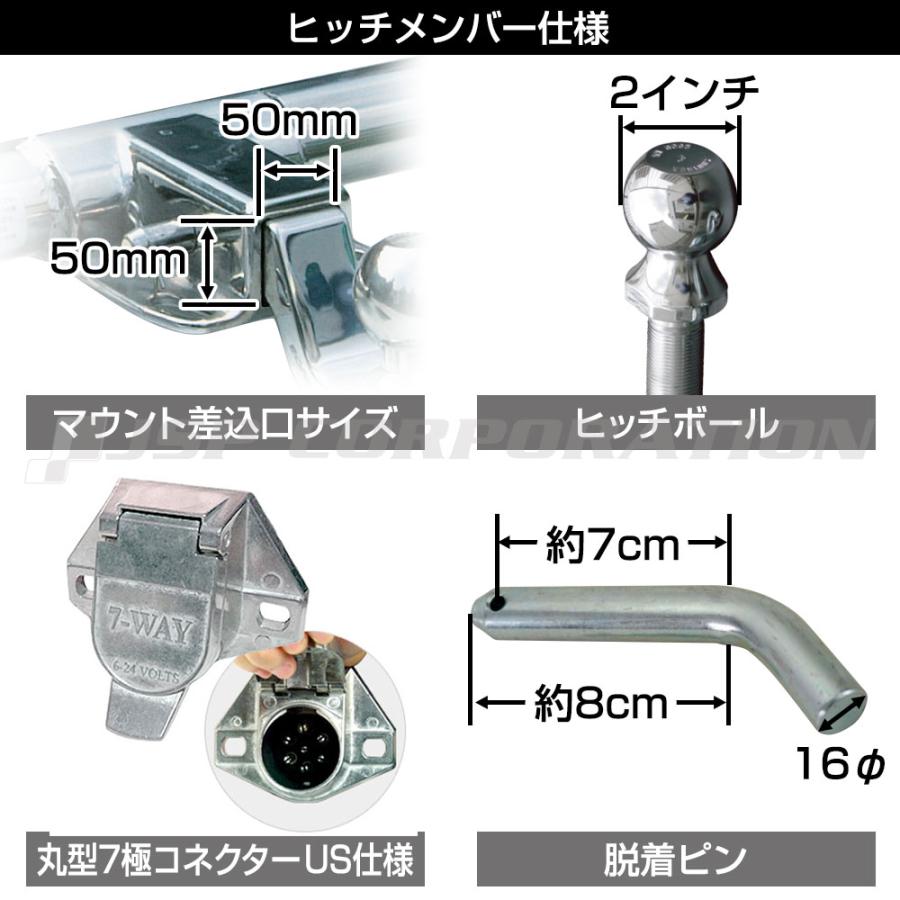サン自動車工業 ヒッチメンバー ランドクルーザー ランクル プラド 150