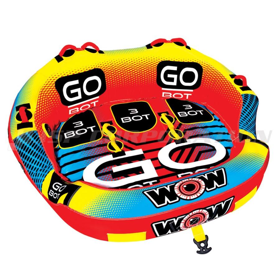 トーイングチューブ WOW/ワオ  3人乗り ゴーボット バナナボートの画像