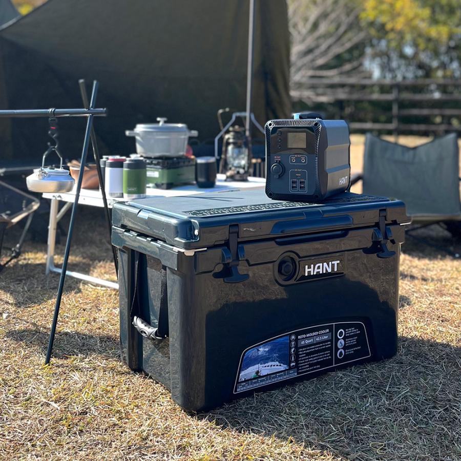 HANT（ハント） 【訳あり】 クーラーボックス 45QT(42.6L) ハード