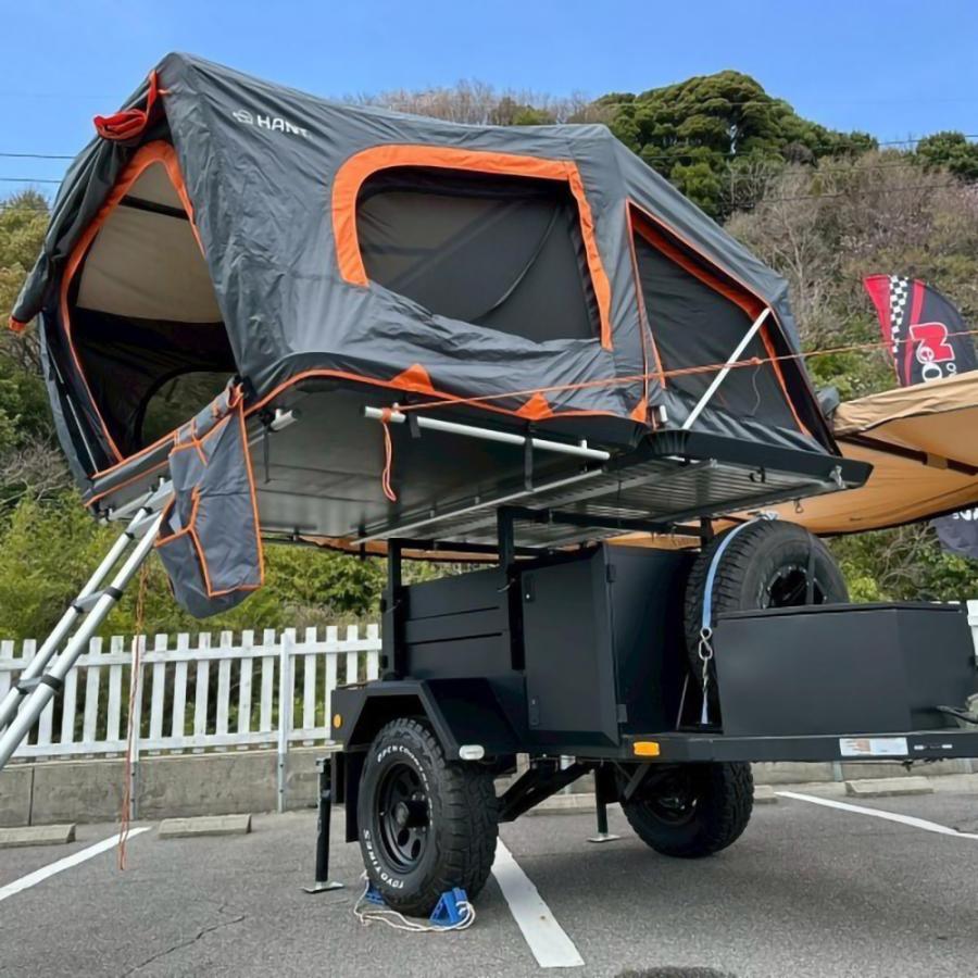 HANT（ハント） ルーフテント 4人 家族 テント型 ハードシェル ルーフ