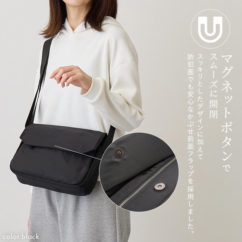 ショルダーバッグ ナイロン レディース 斜めがけ 軽い カジュアル 大人