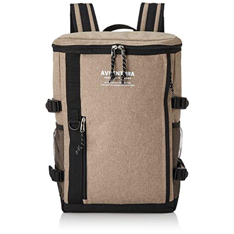 春夏新作 アヴェンチュラ リュック ベージュ 高校生 大人 メンズ レディース 大容量 ボックス型 スクエアリュック リュックサック ビジネスバッグ Demolition Training
