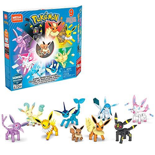 メガコンストラックス ポケモン Gfv85 470ピース ブロック イーブイ進化コレクション ブロック お買い得モデル Themtransit Com