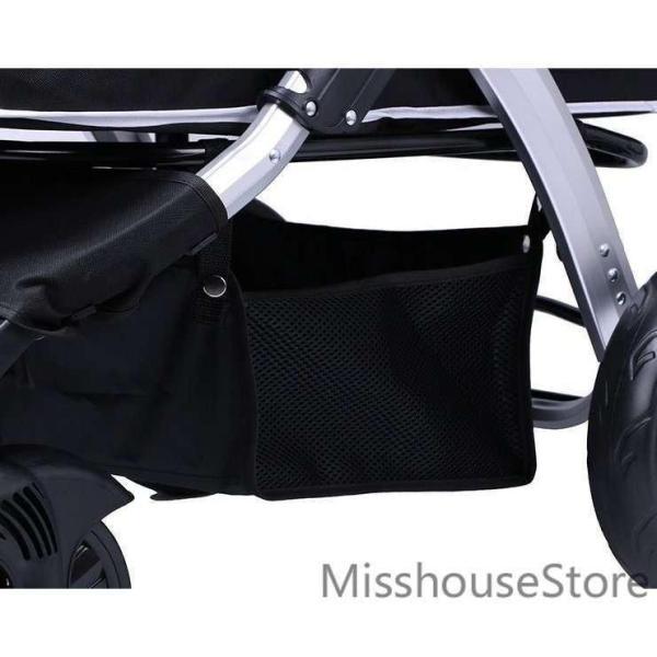 大人気 ペット用カート折り畳みベビーカー乳母車キャリーバッグ小型犬中型犬大型犬猫大型商品35kgまでレッドグレーブラック 【BC7924615450】(28412円)