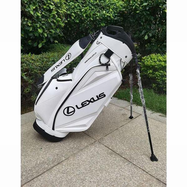 レクサス Lexusキャディバッグ スタンド キャディーバック バッグ メンズ レディース レクサス スタンド キャディーバック メンズ レディース Lexus ゴルフ キャディバッグ