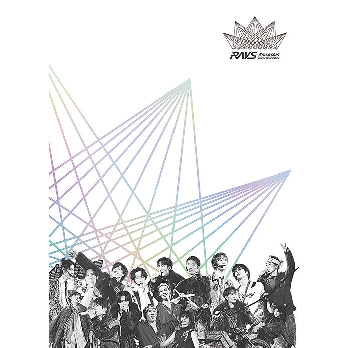 Man RAYS Liveツアー2024 DVD 初回盤+通常版セット DVD 2形態セット》Snow Man Dome Tour 2024 RAYS【初回盤(3DVD