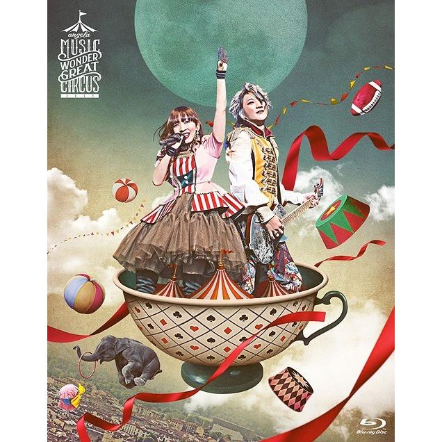 [Blu-ray]/angela/angelaのミュージック・ワンダー★大サーカス 2019 LIVE Blu-ray [Blu-ray+CD]