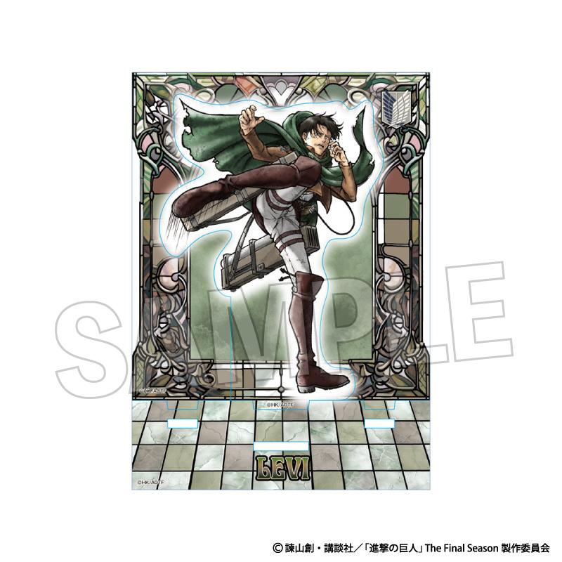 2026/07発売 [グッズ]/進撃の巨人 激高!! アクリルアートプレート 