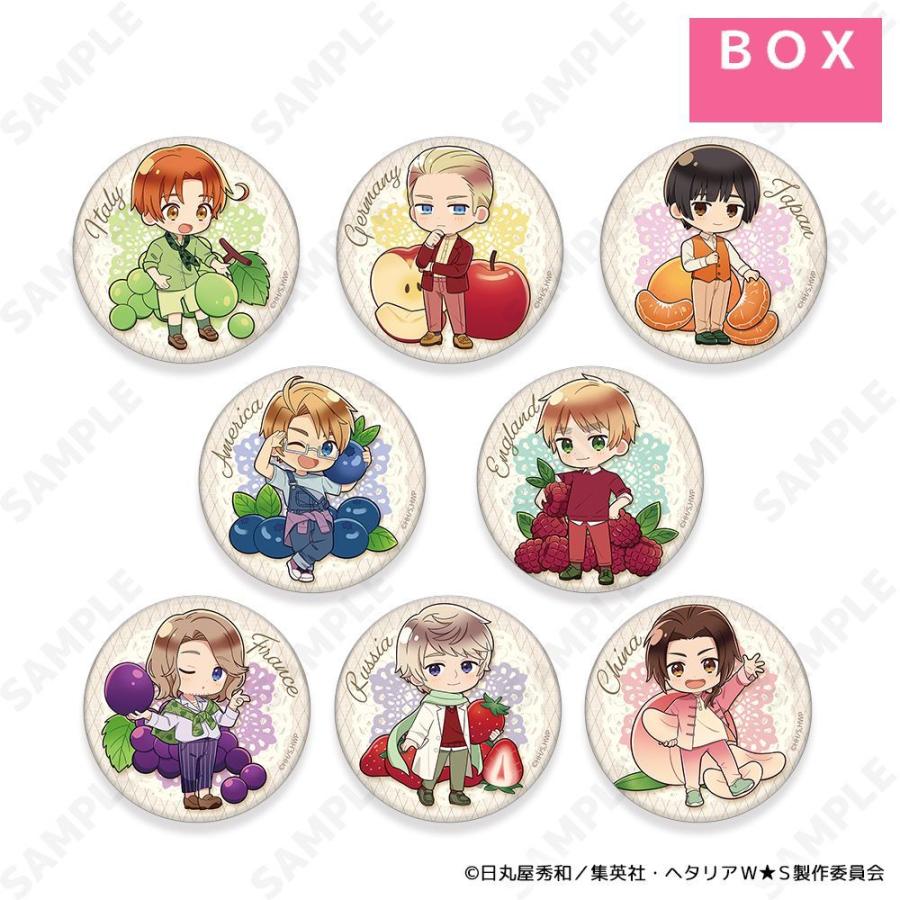 2026/07発売 [グッズ]/ヘタリア World☆Stars トレーディング 缶バッジ