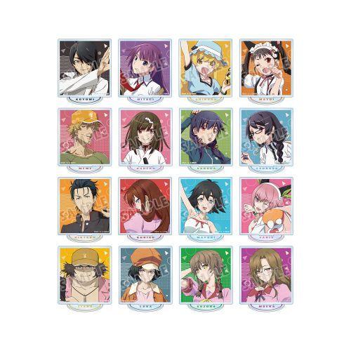 2025/05発売 [グッズ] 物語 シリーズ × STEINS;GATE 描き下ろし コラボイラスト Ver. トレーディング アクリルスタンド BOX 【アルマビアン