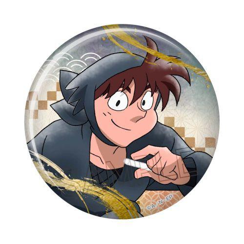 2025/08発売 [グッズ]/忍たま乱太郎 箔押し缶バッジ 土井半助