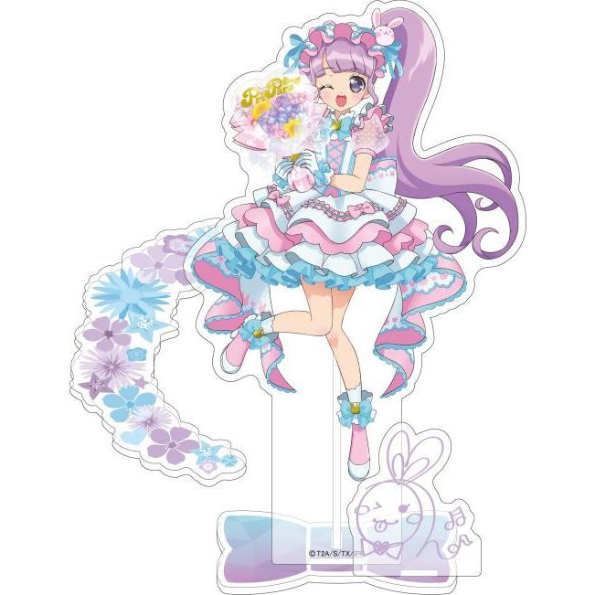 プリパラ　真中のん　デカアクリルフィギュア プリパラ10周年 - 描き下ろし 真中のん 花まつりver. 特大