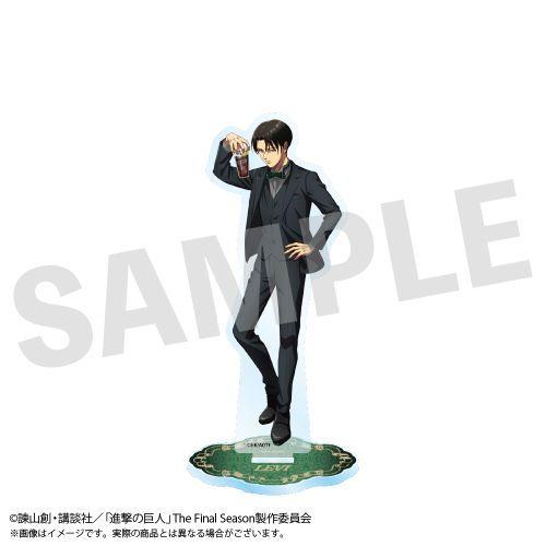 進撃の巨人　リヴァイ アクスタ（非売品）　新品未開封 アクリルスタンド リヴァイ 進撃の巨人 未開封｜Yahoo!フリマ