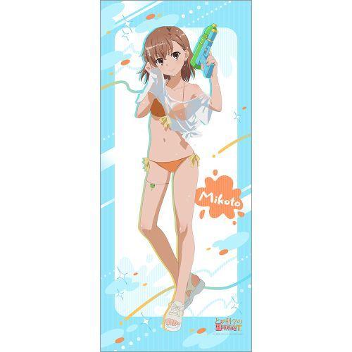 御坂美琴 水遊び 等身大タペストリー 特大タペストリー とある科学の超電磁砲T 送料無料】2026/02発売 [グッズ]/とある科学の超電磁砲T 描き下ろし