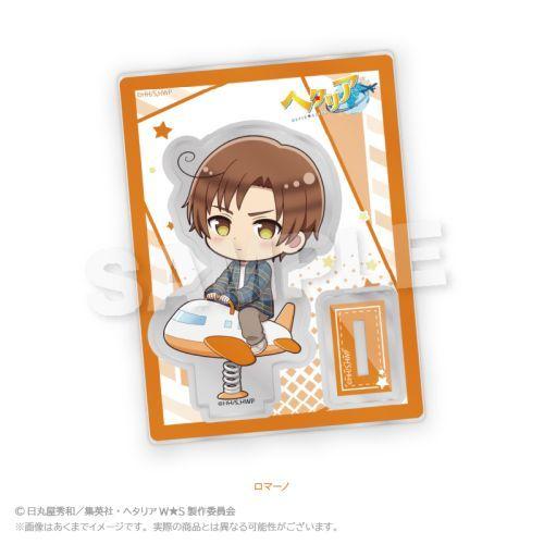 2026/01発売 [グッズ]/ヘタリア World☆Stars ミニキャラ スタンド