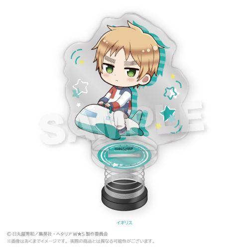 2026/01発売 [グッズ]/ヘタリア World☆Stars ばねアクリルスタンド