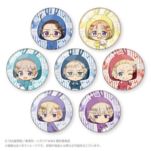 非売品　銀幕ヘタリア　缶バッジ　 2026/02発売 [グッズ]/ヘタリア World☆Stars トレーディング 缶バッジ