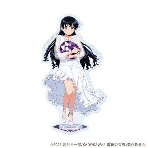 瑠璃の宝石 アクリルキャラスタンド ホログラム缶バッジ 荒砥 凪 水着ver. 瑠璃の宝石 アクリルキャラスタンド 谷川 瑠璃 水着ver.【描き下ろし】